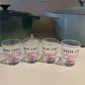Sex and the City Shot Glass Set